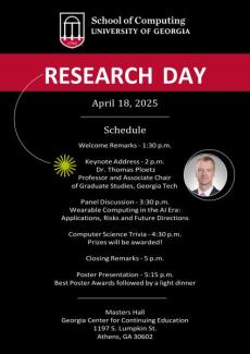 SoC Research Day Flyer