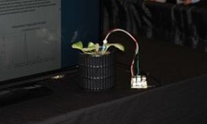 Yushus Komarlu, Computer Science ‘25 (left) and Sammy Beard Computer Science ‘25  (right)  FarmSmart AI