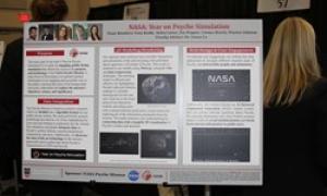 Picture 1: Connor Morris Mechanical Engineering ‘25 and Venn Reddy Computer Science ‘25(Left to right) Picture 2 group: Warner Johnson, Zoe Wagner,Connor Morris, Dylan Carter,and Venn Reddy  NASA