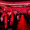 Computer Science students at graduation